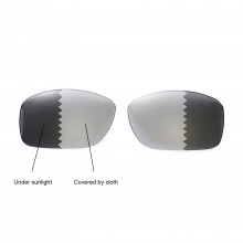 Walleva Polarized Transition/Photochromic Replacement Lenses For Oakley Jupiter Squared Sunglasses